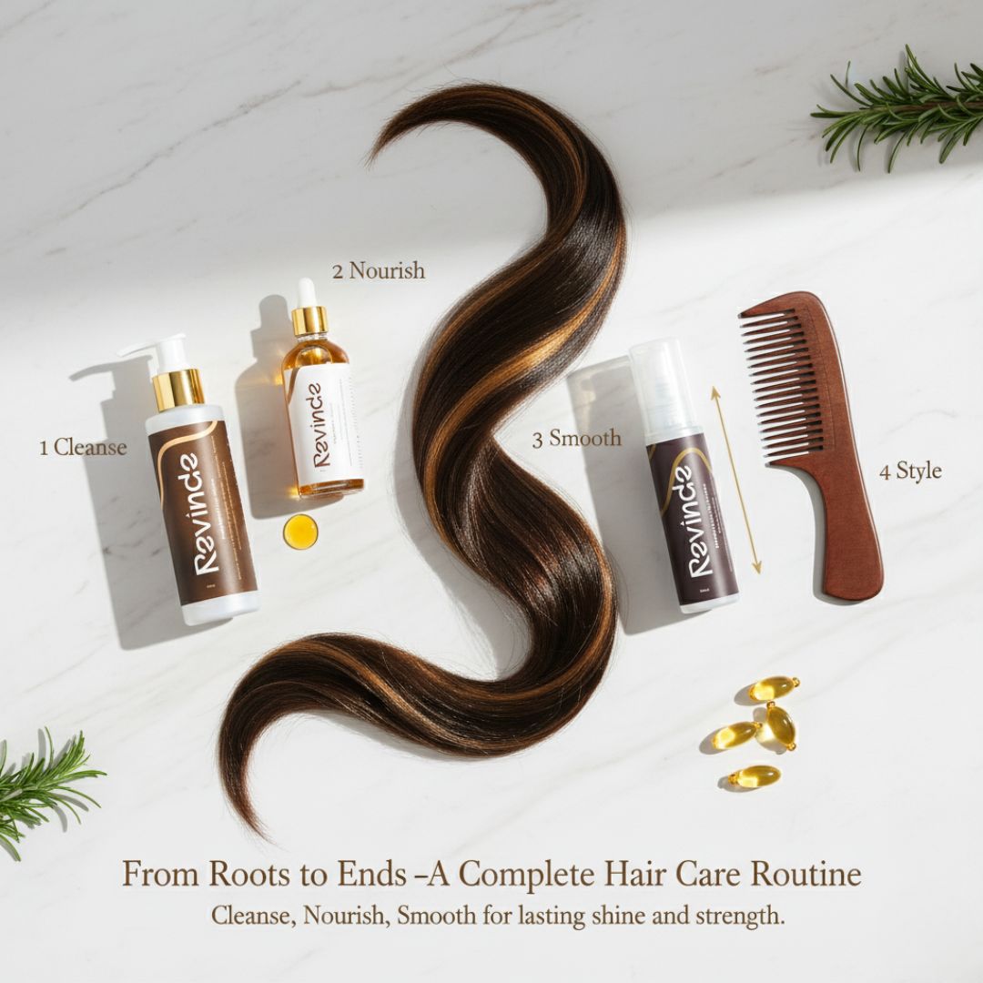 Ultimate Nourish & Glow Bundle + Free Wooden Comb